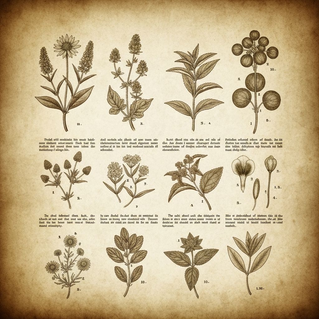 Historische Dokumentation natürlicher Komponenten